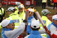 Lighting The Final Torch In The London Relay