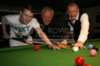 Steve Davis , Barry Hearn , Jamie Borthwick