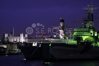 HMS BELFAST    ST PATRICKS DAY 2013