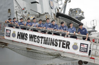 HMS Westminster Sea Cadets visit