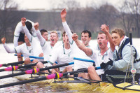 Cambridge Win 2001 Boat Race