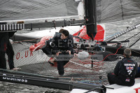 Ellen Macarthur Racing In The Royal Docks London