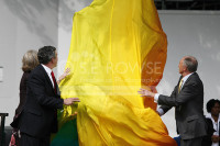 Unveiling the Nelson Mandela Statue London  2007